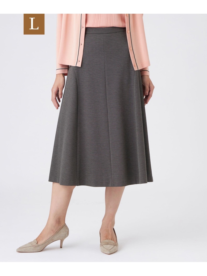 【SALE／28%OFF】【L】【美シリーズ・セットアップ対応・ウォッシャブル】プレミアムジャージスカート TRANS WORK サンヨー エルサイズ スカート その他のスカート グレー ネイビー【RBA_E】【送料無料】[ Fashion]｜SANYO SELECT