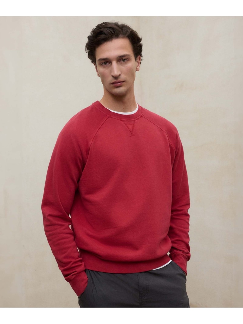 【SALE／30%OFF】BERJA スウェット / BERJA SWEATSHIRTS MAN ECOALF エコアルフ トップス カットソー・Tシャツ レッド グレー【RBA_E】【送料無料】[ Fashion]