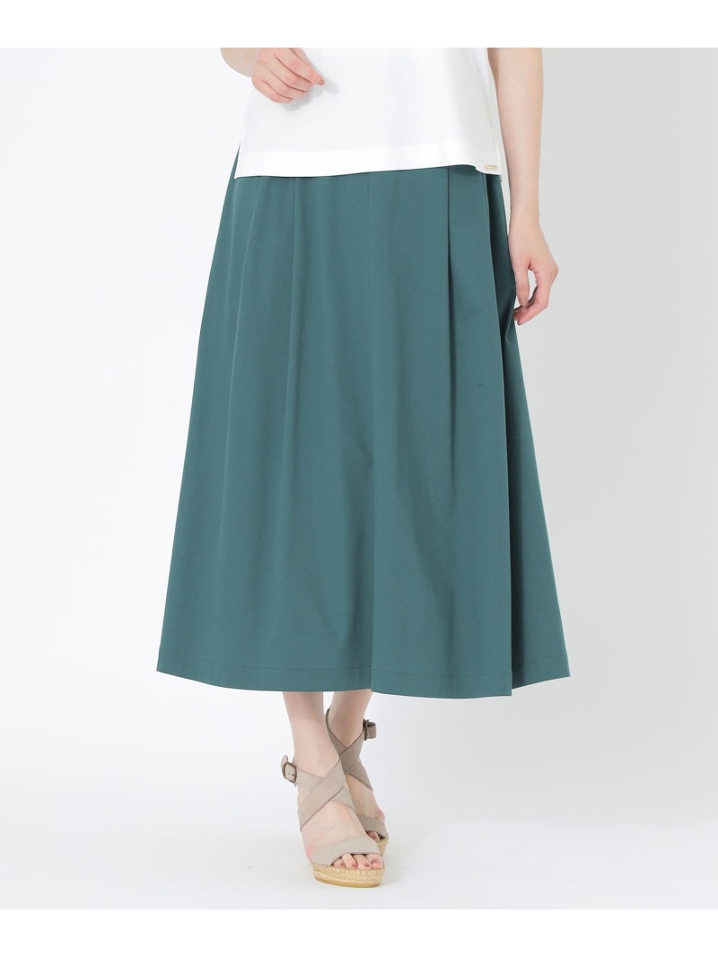 【DRESOPHY】フレアスカート S.ESSENTIALS エス エッセンシャルズ スカート その他のスカート グリーン ネイビー【送料無料】[ Fashion]