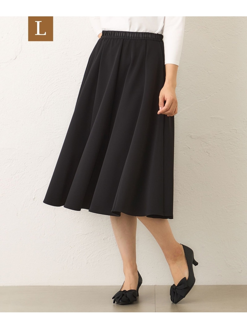 【SALE／20%OFF】【L】マットストレッチダンボール スカート TO BE CHIC サンヨー エルサイズ スカート その他のスカート ブラック ピンク【RBA_E】【送料無料】[ Fashion]｜SANYO SELECT
