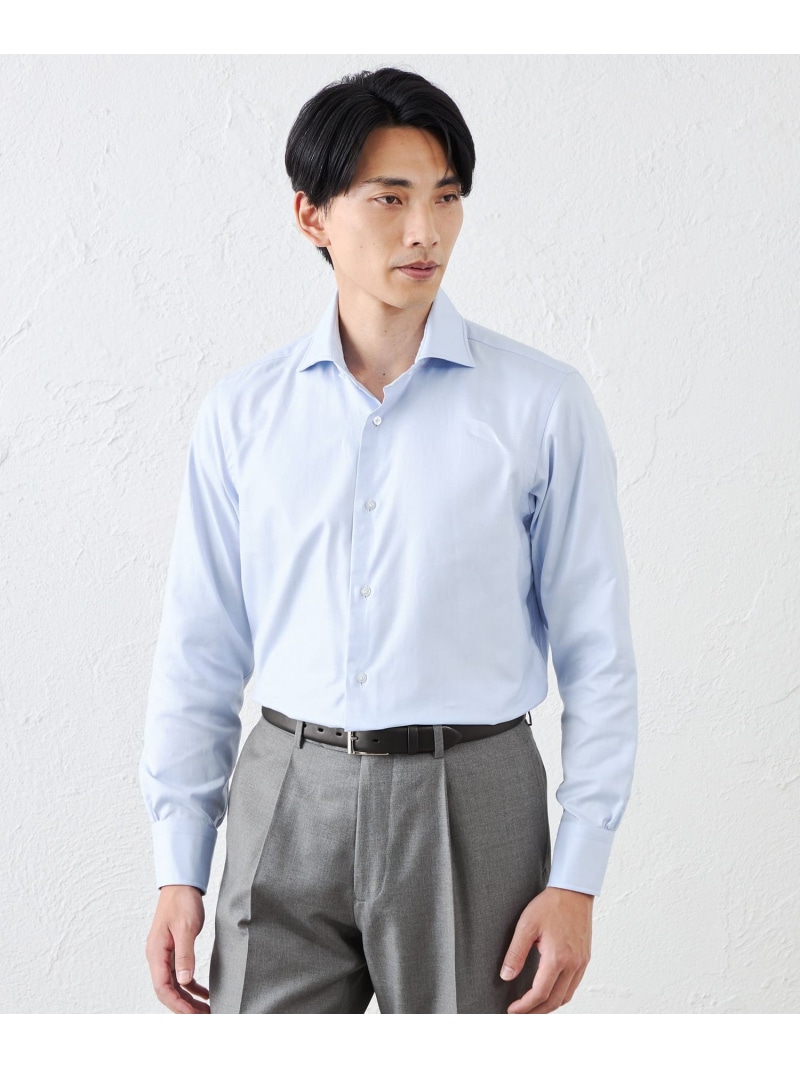 ギザプレミアムオックス S.ESSENTIALS エス エッセンシャルズ トップス シャツ・ブラウス ホワイト ブルー【送料無料】[ Fashion]