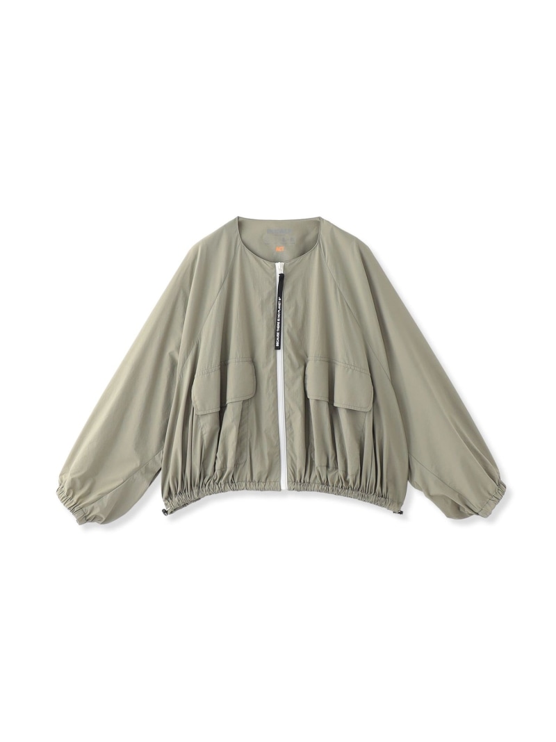 【SALE／30%OFF】ACT LReナイロン 遊撃手上衣 【日本押さえる】 ECOALF エコアルフ ジャケット・アウター 上衣・前掛け カーキ緑であること 黒いこと ベージュ【RBA_E】【貨物輸送無料】[ Fashion]