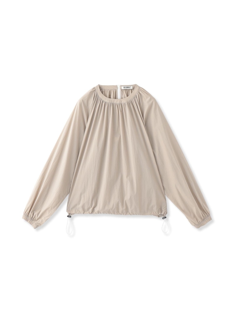 【SALE／50%OFF】ACT LReナイロン ブラウス 【日本限定】 ECOALF エコアルフ トップス シャツ・ブラウス ベージュ ブラック レッド カーキグリーン【RBA_E】【送料無料】[ Fashion]