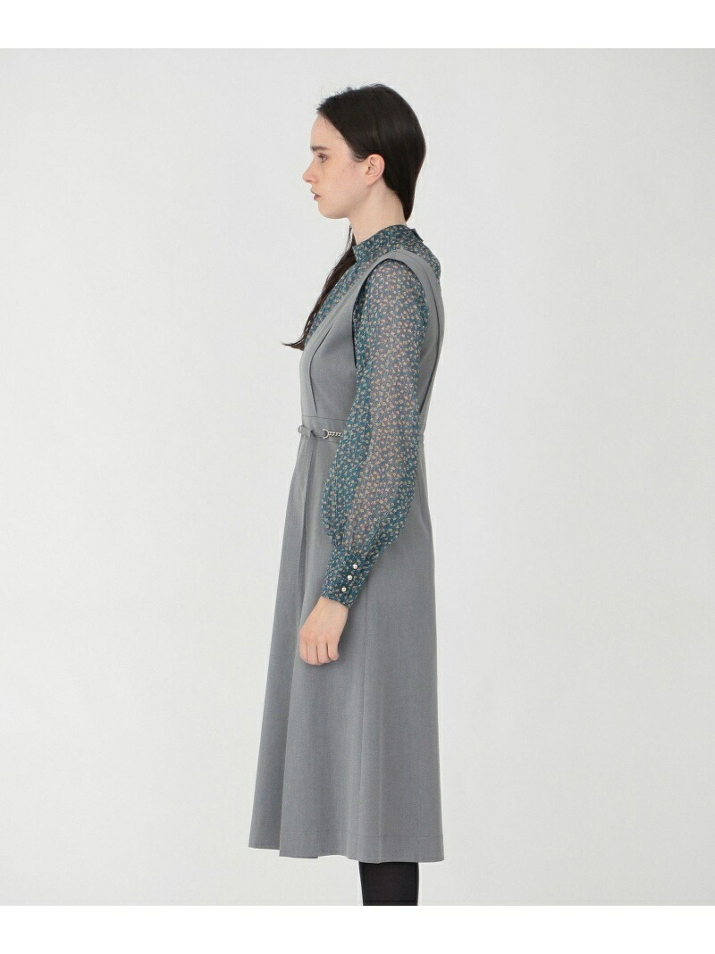 売れ筋ランキングも ラブレス Loveless ジャンパースカート Vネック Sale 30 Off グレー ワンピース Fashion グレー Rba E 送料無料 Rakuten ワンピースその他 ワンピース Williamsav Com