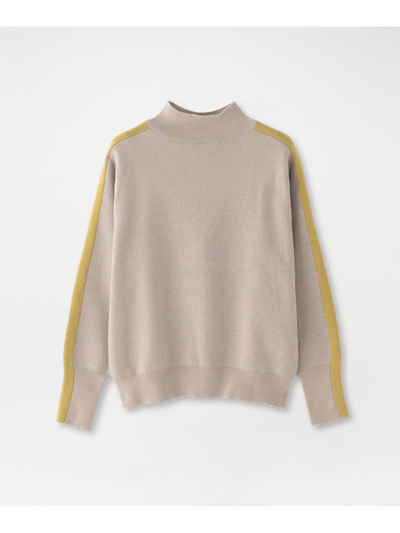 2フェイスブロッキングパターンニット LOVELESS ラブレス トップス ニット ブラック ベージュ【送料無料】[ Fashion]