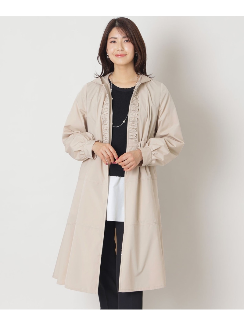 楽天市場】【SALE／50%OFF】ダブルモッサリバーフーディーガウンコート