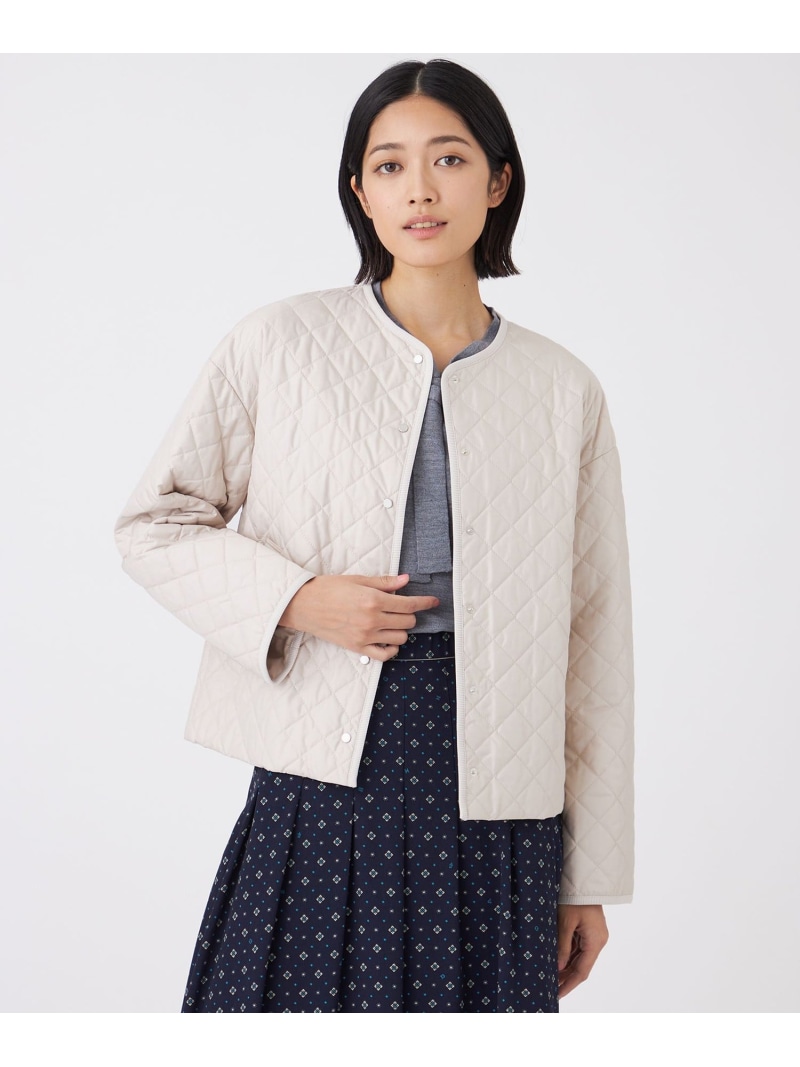 【SALE／40%OFF】【吸湿発熱・消臭】キルティングタフタコート TRANS WORK トランスワーク ジャケット・アウター その他のジャケット・アウター ブラウン ベージュ ネイビー【RBA_E】【送料無料】[ Fashion]｜SANYO SELECT