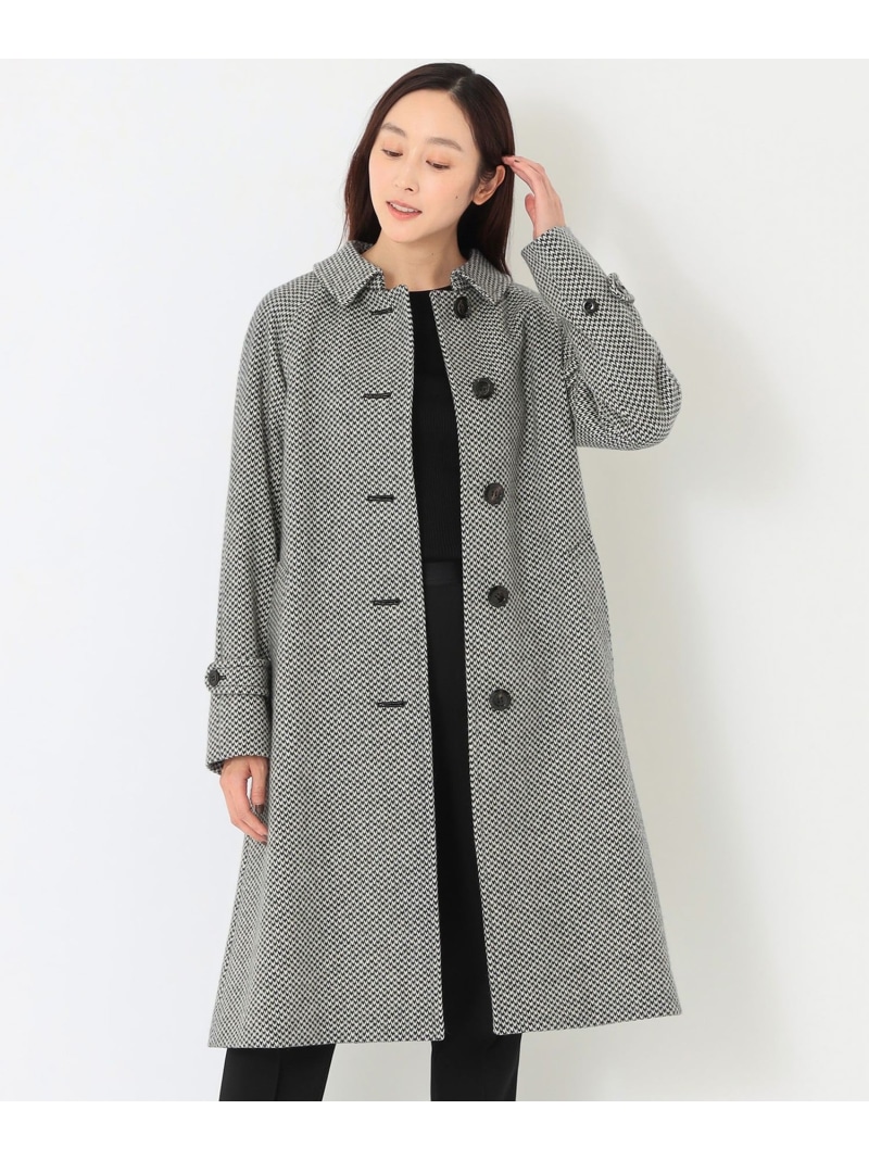 ＜Rain Wool＞バルマカーンコート SANYOCOAT サンヨーコート ジャケット・アウター レインコート グレー ブラック グリーン ブラウン【送料無料】[ Fashion]｜SANYO SELECT