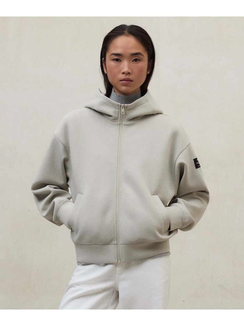 ARICA ジップパーカー / ARICA SWEATSHIRT WOMAN ECOALF エコアルフ トップス カットソー・プルオーバー ベージュ【貨物輸送無料】[ Fashion]