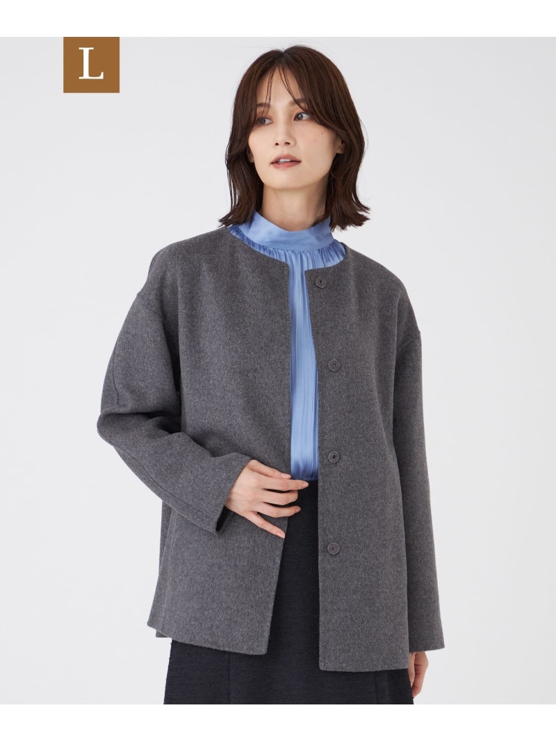 【SALE／42%OFF】【L】ライトリバーコート TRANS WORK サンヨー エルサイズ ジャケット・アウター その他のジャケット・アウター グレー ネイビー【RBA_E】【送料無料】[ Fashion]