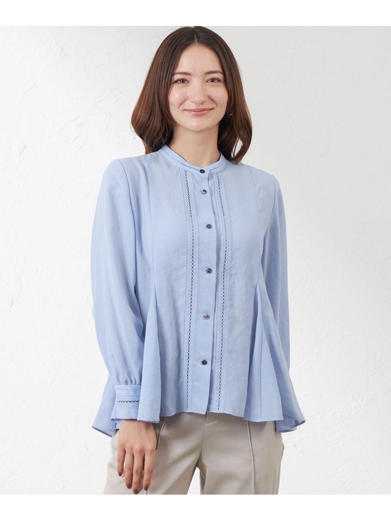 AMACA 三陽商会　リネンボイルエンブロイブラウス 楽天市場】【SALE／21%OFF】【Anniversary Piece】リネンボイル
