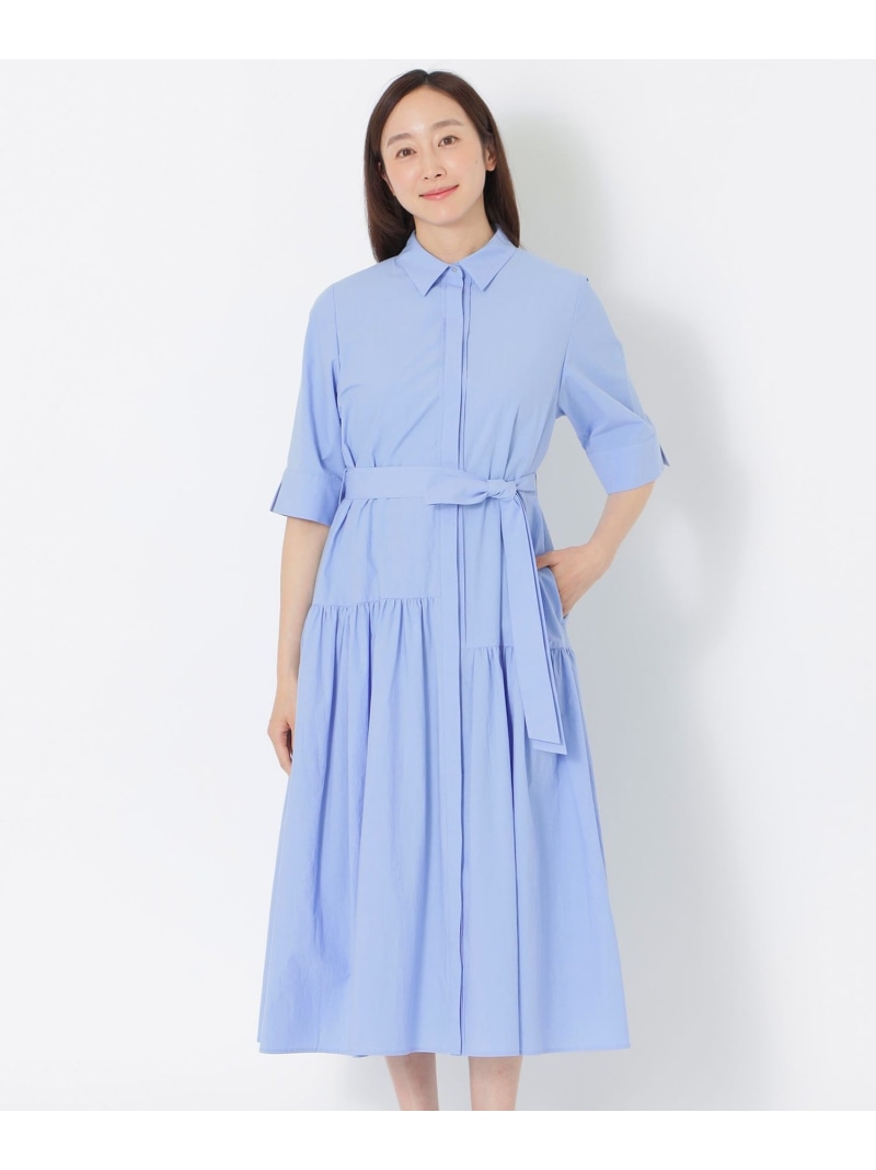 タイプライターシャツワンピース S.ESSENTIALS エス エッセンシャルズ 衣装・お召しもの 衣装 黒いこと 青色【貨物輸送無料】[ Fashion]
