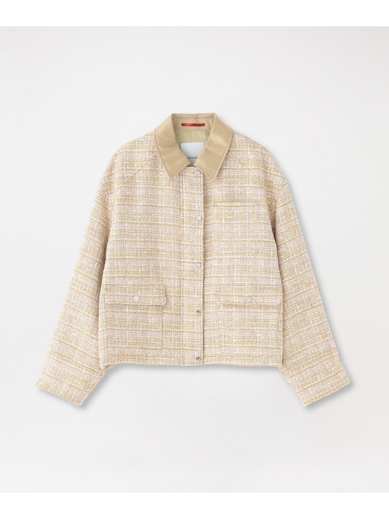 ツイードワークブルゾン LOVELESS ラブレス ジャケット・アウター ブルゾン・ジャンパー イエロー【送料無料】[ Fashion]