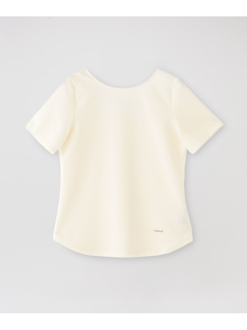 コードピケ 2WAYストレッチTシャツ LOVELESS ラブレス トップス カットソー・Tシャツ ブラック ホワイト【送料無料】[ Fashion]｜SANYO SELECT