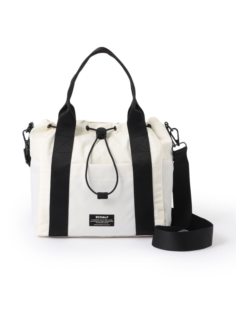 CLAUDIA 2WAY 御徒面子 / CLAUDIA BAG ECOALF エコアルフ 御徒面子 ショルダーバッグ 白いこと【貨物輸送無料】[ Fashion]