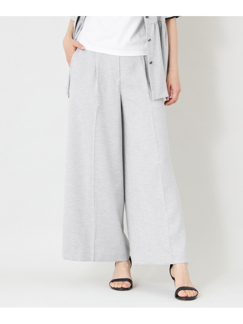 サマーコンフォート タックワイドパンツ TO BE CHIC トゥー ビー シック パンツ その他のパンツ ブラック【送料無料】[ Fashion]