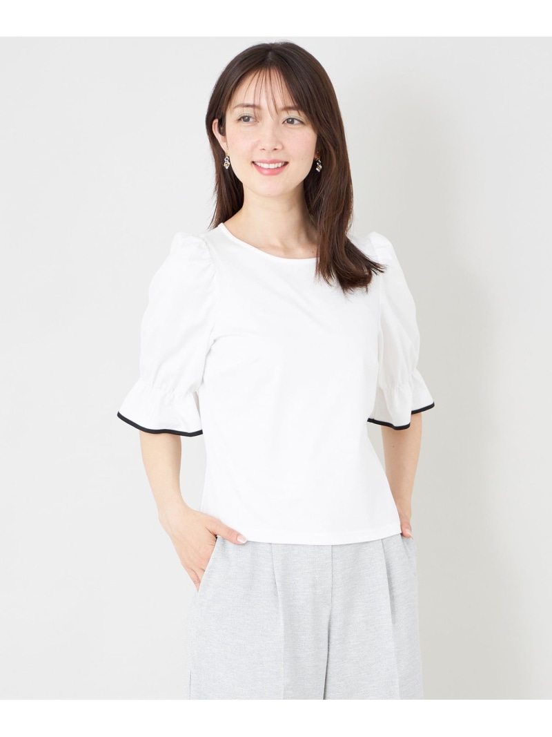 【SALE／20%OFF】ポイントリボン デザインプルオーバー TO BE CHIC トゥー ビー シック トップス カットソー・Tシャツ グリーン ブラック ホワイト【RBA_E】【送料無料】[ Fashion]｜SANYO SELECT 15,466円