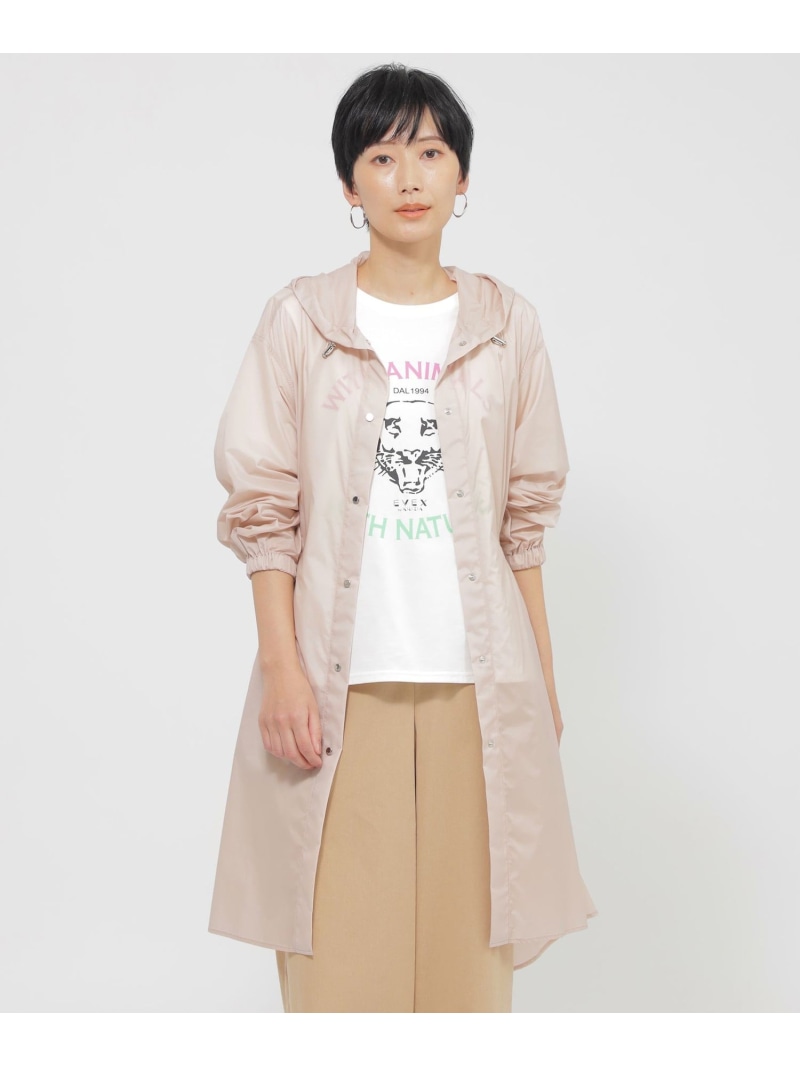 【SALE／20%OFF】【はっ水】【ウォッシャブル】シアーストレッチパッカブルコート EVEX by KRIZIA エヴェックス バイ クリツィア ジャケット・アウター その他のジャケット・アウター ピンク ネイビー【RBA_E】【送料無料】[ Fashion]