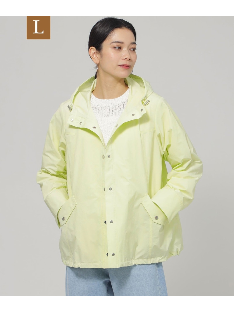 【SALE／43%OFF】【L】【ウォッシャブル】【はっ水】ライトタフタフーデッドブルゾン EVEX by KRIZIA サンヨー エルサイズ ジャケット・アウター その他のジャケット・アウター イエロー ベージュ ネイビー【RBA_E】【送料無料】[ Fashion]