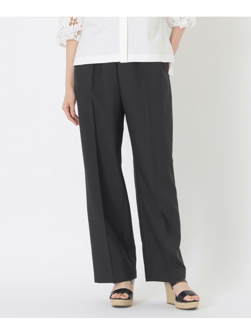 ワイドパンツ S.ESSENTIALS エス エッセンシャルズ パンツ スラックス・ドレスパンツ ブラック【送料無料】[ Fashion]