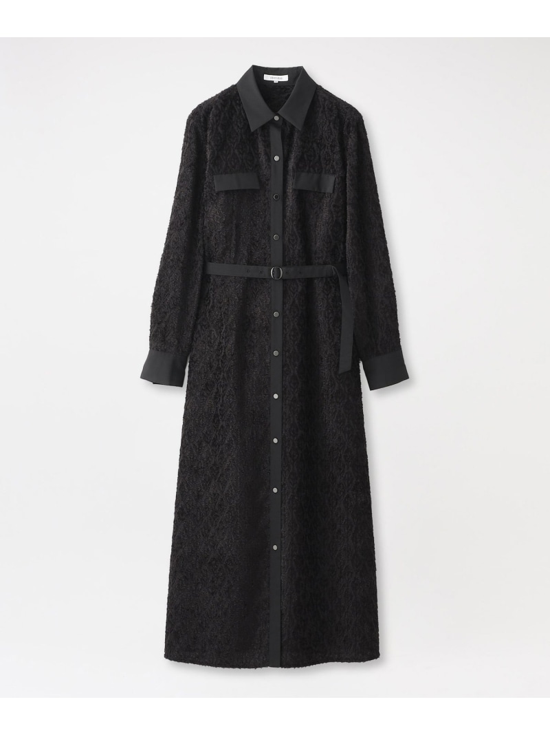 カットジャカードシャツワンピース LOVELESS 優しいこと受け答え 衣装・御召しもの 衣装 黒いこと【貨物輸送無料】[ Fashion]