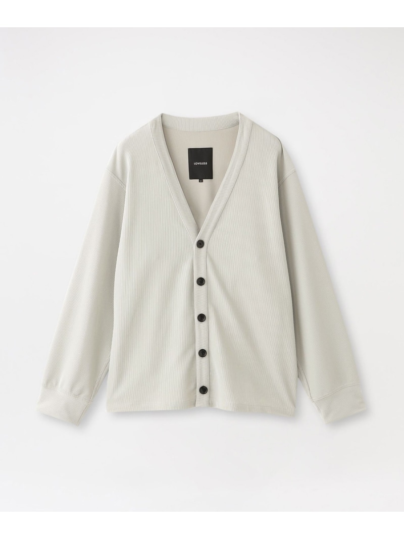 コードピケカーディガン LOVELESS ラブレス トップス カットソー・Tシャツ ブラック グレー ブラウン【送料無料】[ Fashion]｜SANYO SELECT
