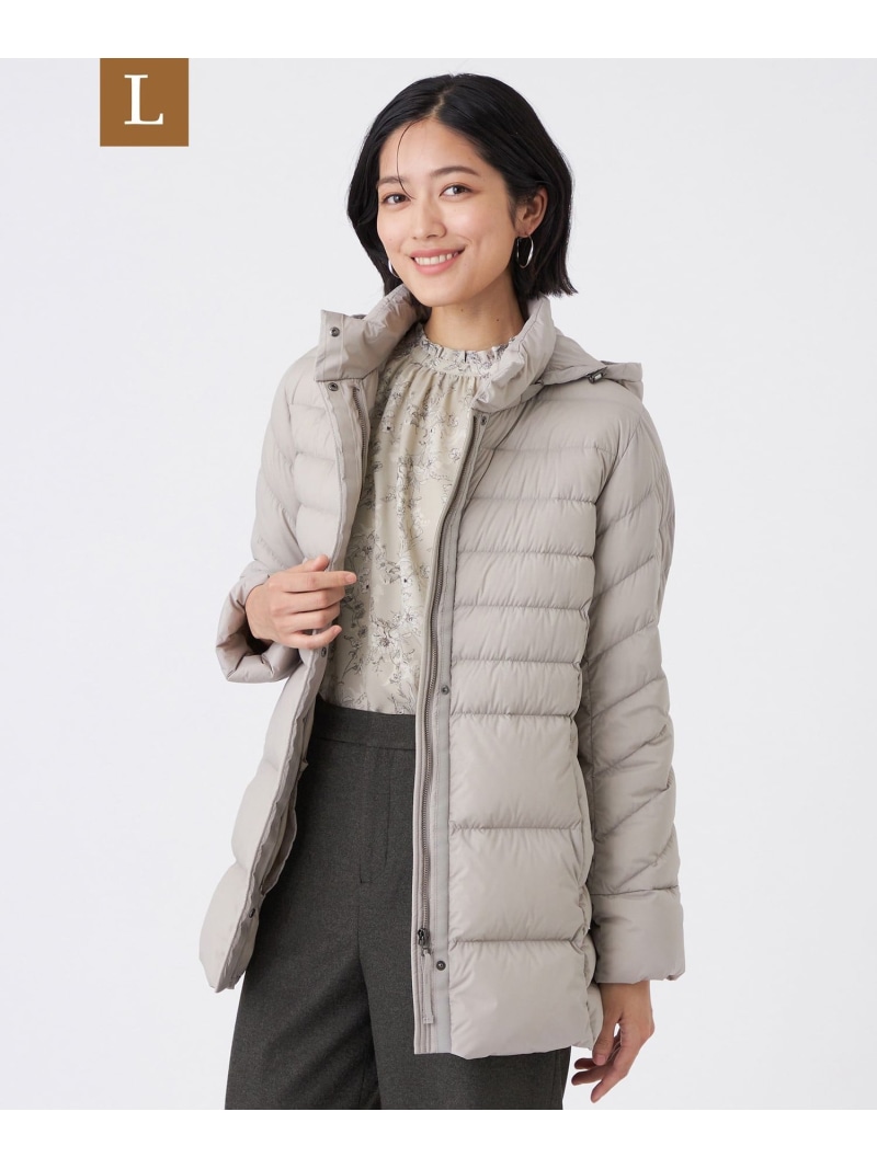 【SALE／22%OFF】【L】ロイカストレッチダウンコート TRANS WORK サンヨー エル大きさ ジャケット・アウター 余分の物のジャケット・アウター 薄墨色 米国海軍【RBA_E】【貨物輸送無料】[ Fashion]