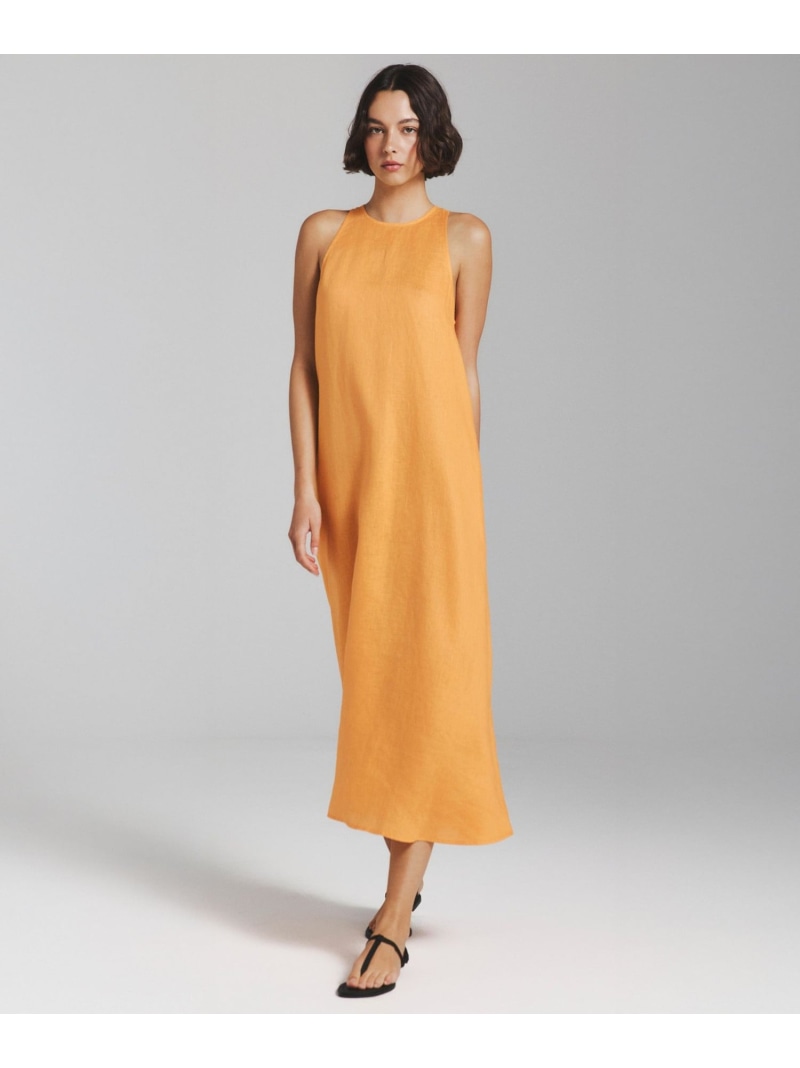 UKARA ドレス / UKARA DRESS WOMAN ECOALF エコアルフ ワンピース・ドレス ワンピース オレンジ ブラウン【送料無料】[ Fashion]｜SANYO SELECT