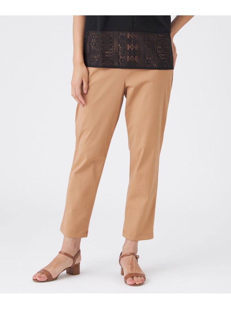 【SALE／25%OFF】【接触冷感・UV】クールハイテンションパンツ TRANS WORK トランスワーク パンツ その他のパンツ ブラック ブラウン【RBA_E】【送料無料】[ Fashion]