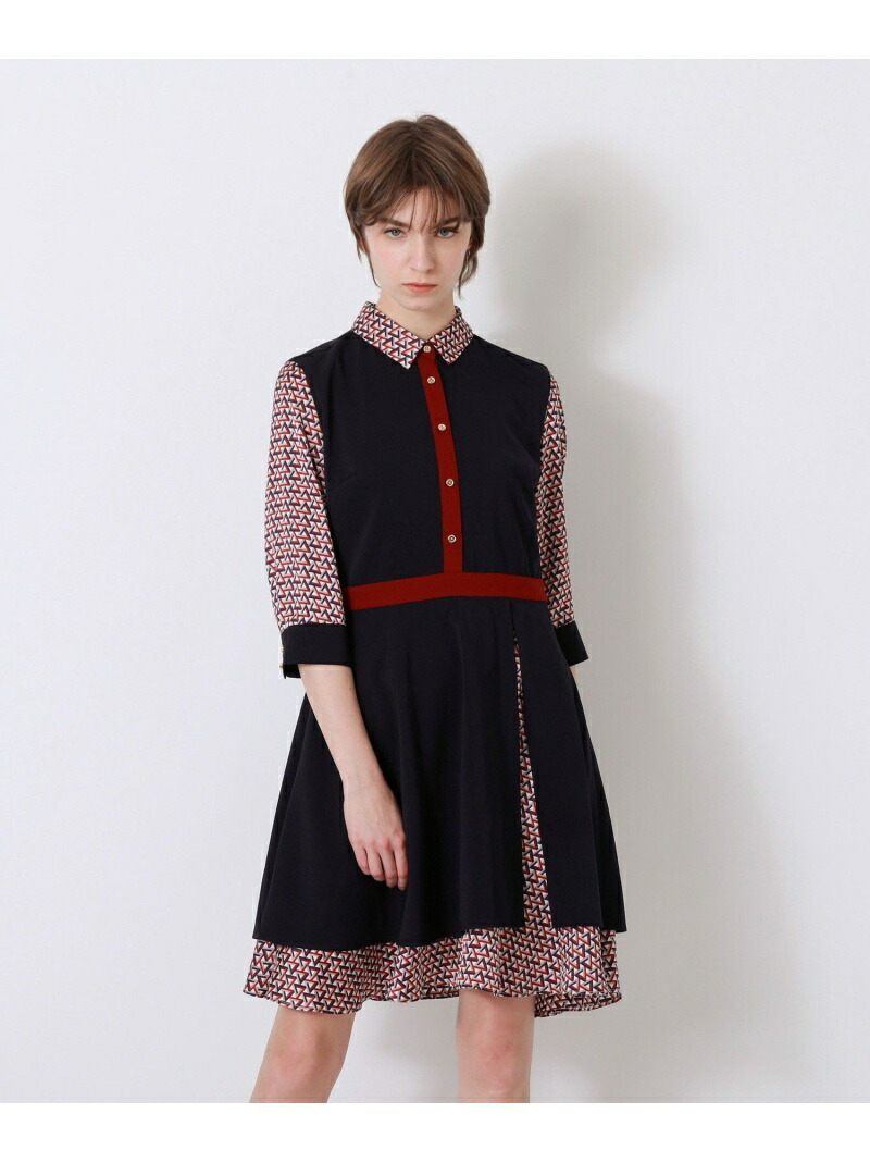 魅力的な 楽天市場 Sale 10 Off ネイビー ジオメトリック シャツカラー ドレス Loveless ラブレス ワンピース シャツワンピース ネイビー Rba E 送料無料 Rakuten Fashion Sanyo Select 国内配送 Advance Com Ec