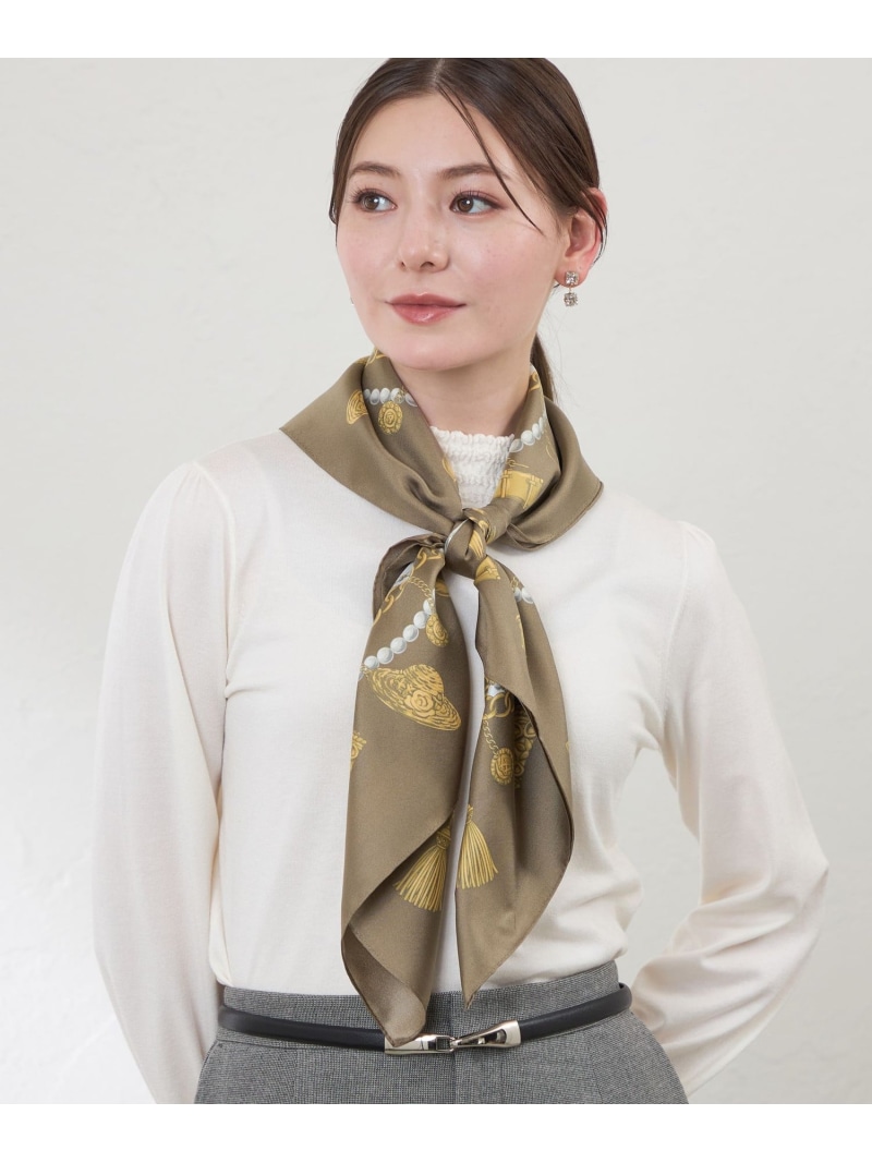 【SALE／26%OFF】トラベルスカーフ AMACA アマカ ファッション雑貨 スカーフ・バンダナ ベージュ【RBA_E】【送料無料】[ Fashion]