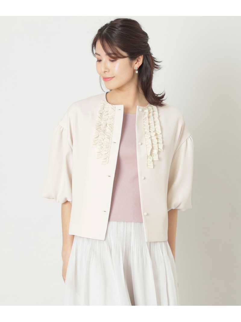 【SALE／44%OFF】ミニフリルボレロ TO BE CHIC トゥー ビー シック 福袋・ギフト・その他 その他 ベージュ ブラック【RBA_E】【送料無料】[ Fashion] 15,257円