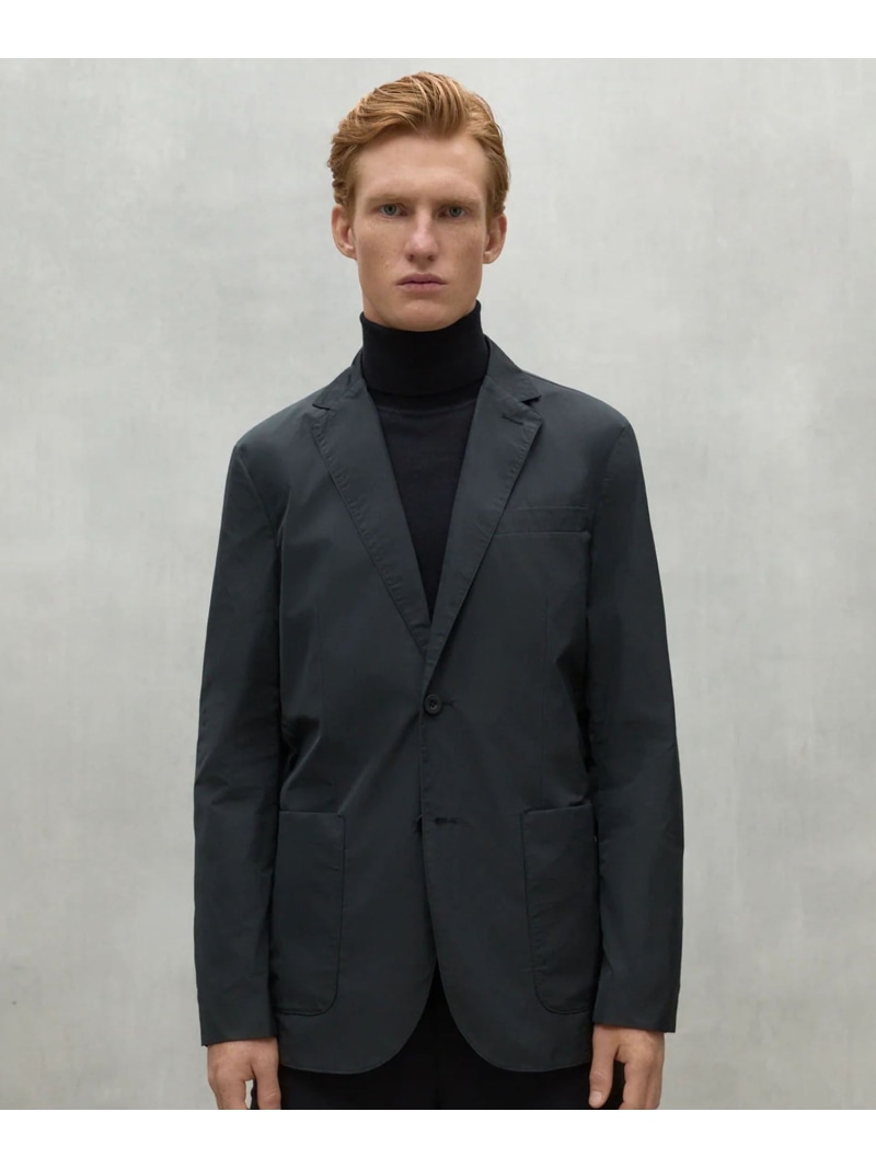 【SALE／30%OFF】ALPEN 上衣 / ALPEN JACKET MAN ECOALF エコアルフ ジャケット・アウター 余分の物のジャケット・アウター 黒いこと【RBA_E】【貨物輸送無料】[ Fashion]