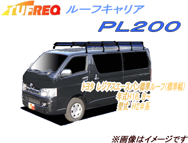 楽天市場】精興工業 TUFREQ タフレック PL200ルーフキャリアPシリーズ 