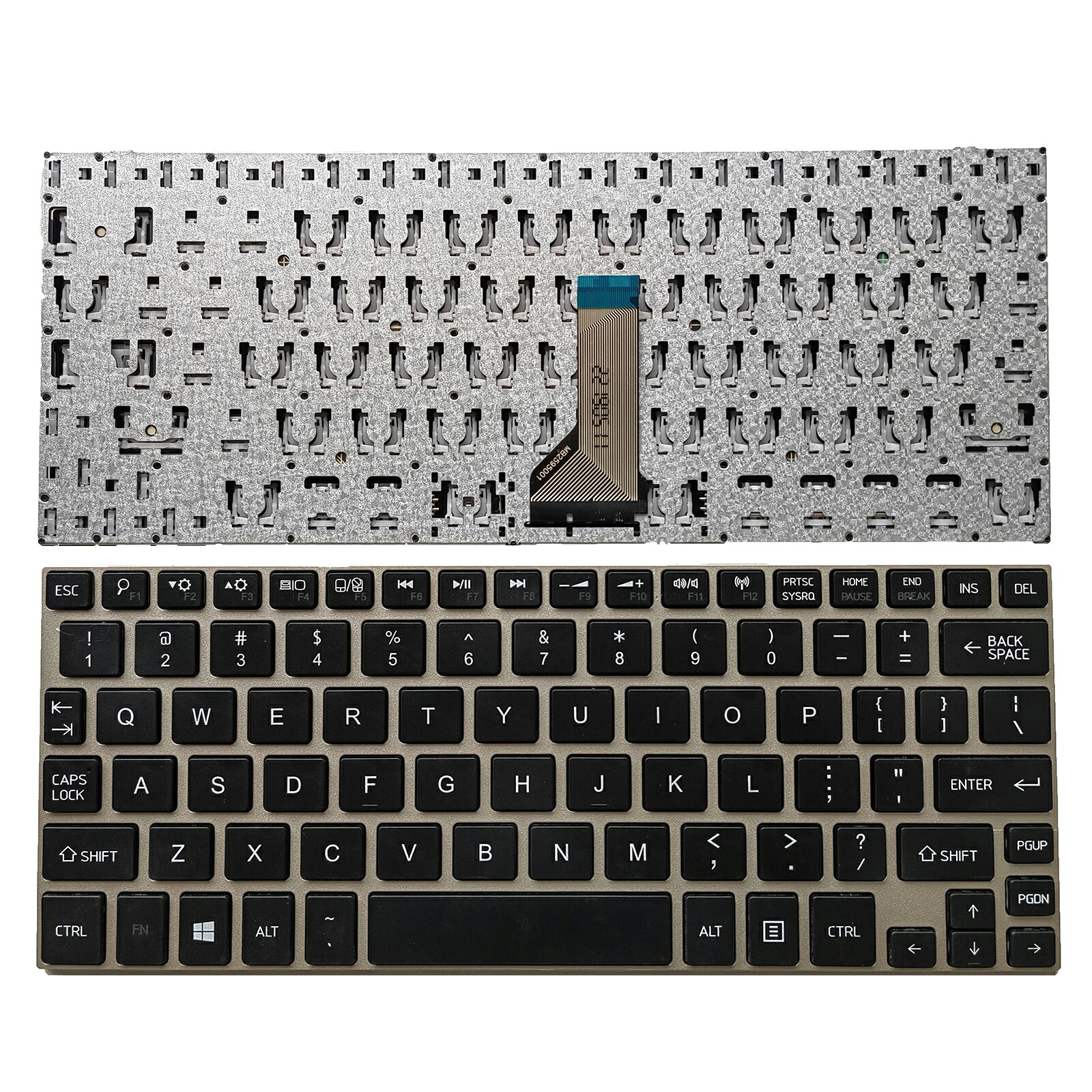 [US]NB10 NB15 NB10-A NB10T-A NB15-A NB15T-A 当て嵌める 外国語ノートパソコンキーボード TOSHIBA万覚え帳マイコン取りつくろう用取り替えっこ性部分品