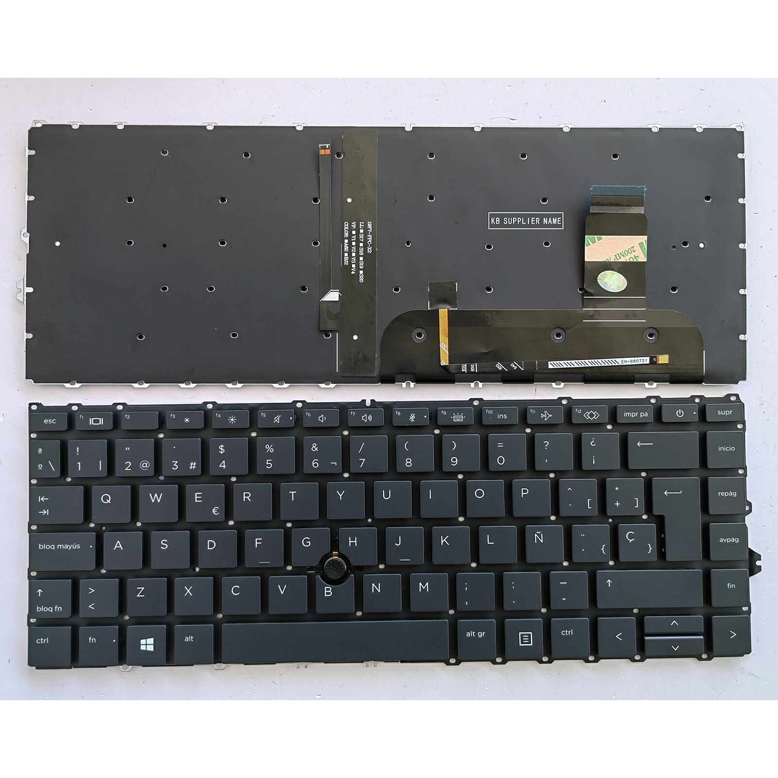 [SP]840/845/745 G7 840/745 G8 ZBOOK FIREFLY 14 G7 G8 当て嵌める 外国語ノートパソコンキーボード HP万覚え帳マイコン取りつくろう用取り替えっこ性部分品