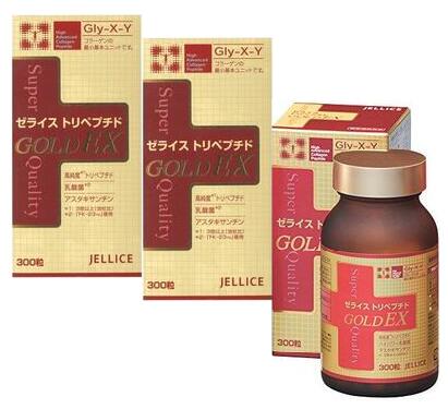 おまとめで更にお得！！【ゼライス・トリペプチドＧＯＬＤＥＸ】内容量(300粒)【3個セット！】｜三千里薬品　店