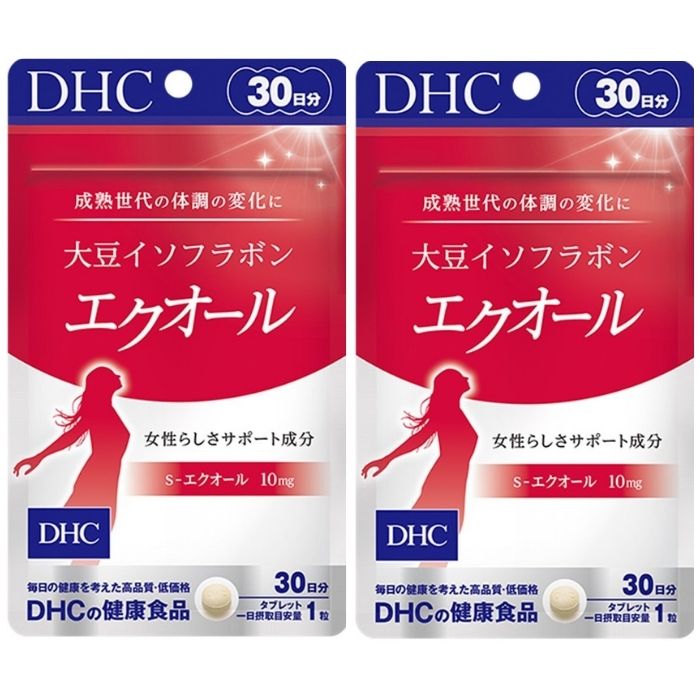 注目のブランド 大豆イソフラボン 20粒 DHC エクオール 1個 大豆イソフラボン