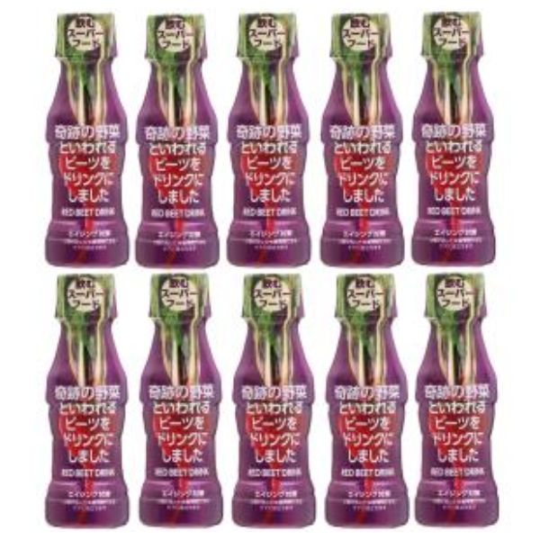 奇跡の野菜といわれるビーツをドリンクに　RED BEET DRINK ４０本 奇跡の野菜といわれるビーツをドリンクにしました RED BEET
