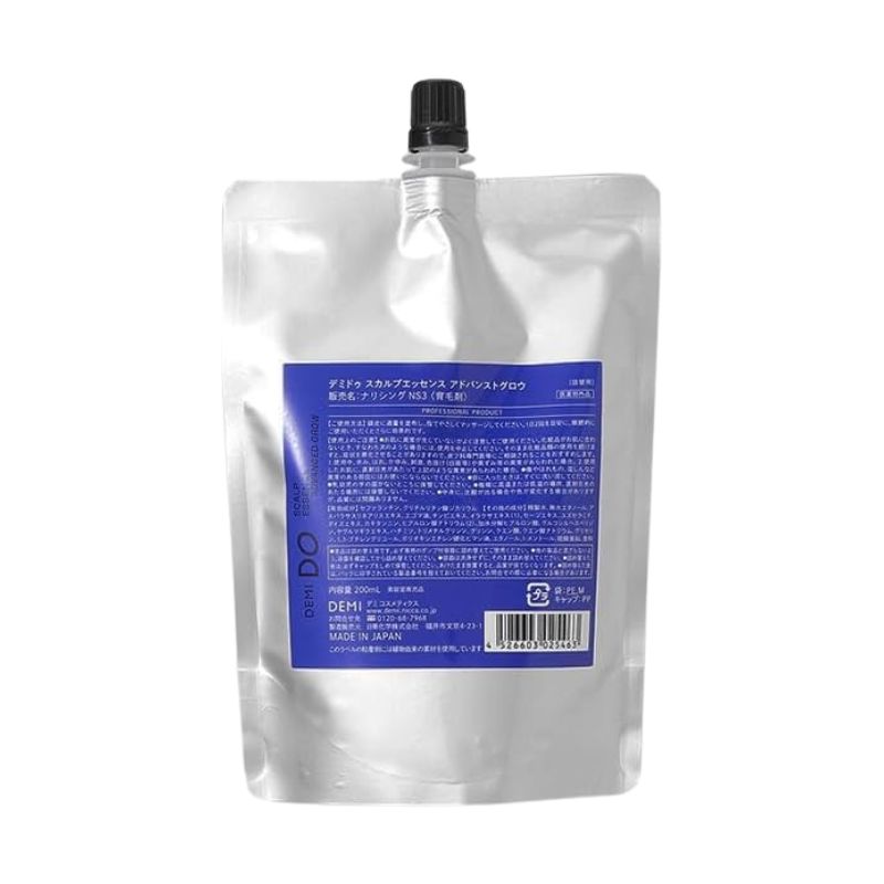 デミ ドゥ スカルプ エッセンス アドバンスト グロウ 200ml レフィル 詰め替え ナリシング NS3 医薬部外品 育毛剤 薬用 サロン専売品 美容室専売 DEMI DO