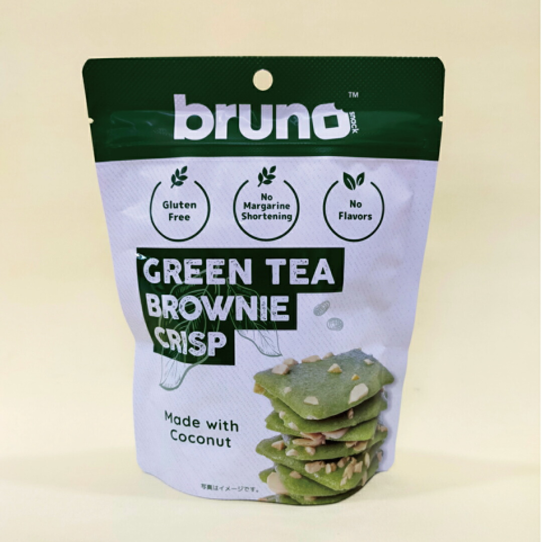 bruno snack 24袋 ケース クリスピー グリーンティーブラウニー 60g
