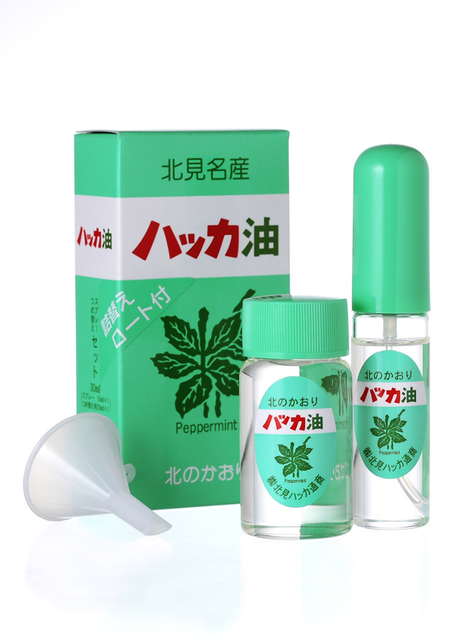 楽天市場】北見ハッカ セット ハッカ油10ml ハッカ油スプレー