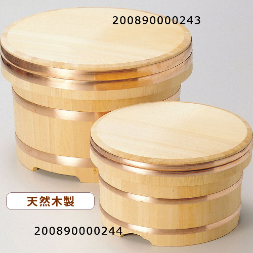 Temahima-Kobo椹･江戸びつ 約7合 約φ24 おひつ〔お取り寄せ商品〕