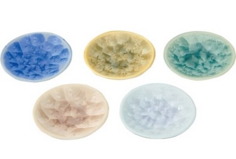 京焼・清水焼 花たま物 小皿揃 和食器 食器 御菓子皿 お取り皿 銘々皿 取皿 差し上げ物 差し上げ物   日本製 〔お取り寄せ商いもの〕