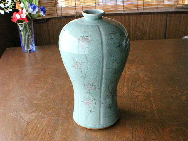 楽天市場】高麗青磁 徳利 朝鮮 陶磁器 韓国 骨董 高さ29cm 高麗