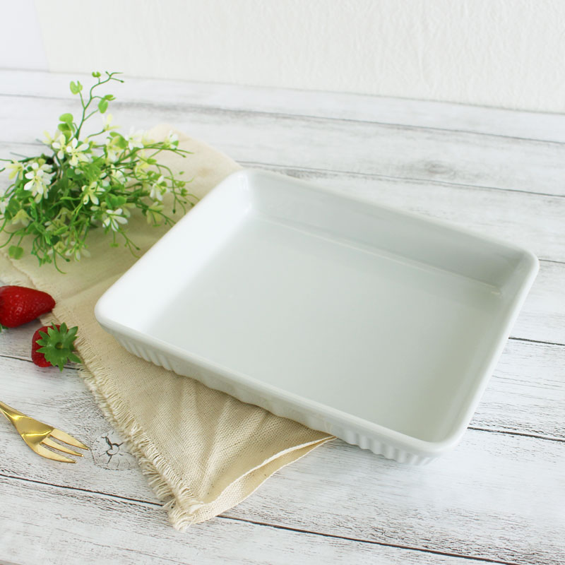 楽天市場】【白長角皿 36cm×24.5cm】アウトレット品 (大皿 四角