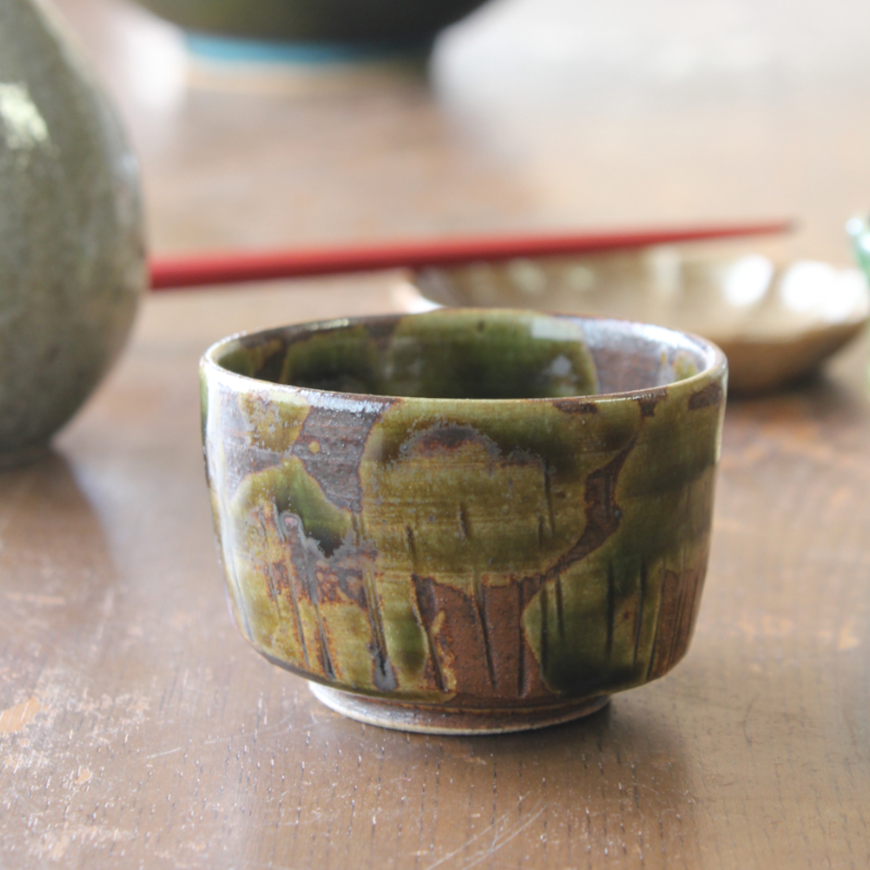 楽天市場】【アウトレット】灰釉 草文 徳利 [Φ7.7×H11.5cm