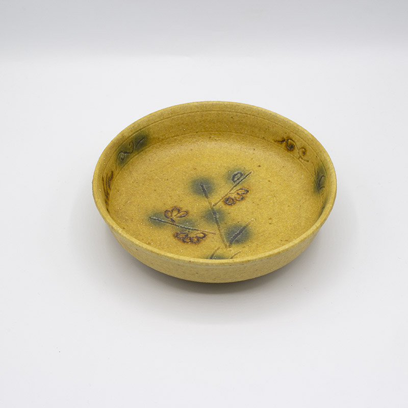 楽天市場】庫山窯 前畑陶器 緑彩小紋 菓子鉢 大小 2個セット（箱に汚れ