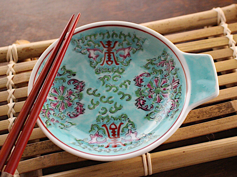 楽天市場】【アウトレット】青磁 蓮柄 6.0皿 / 中華食器 ブルー