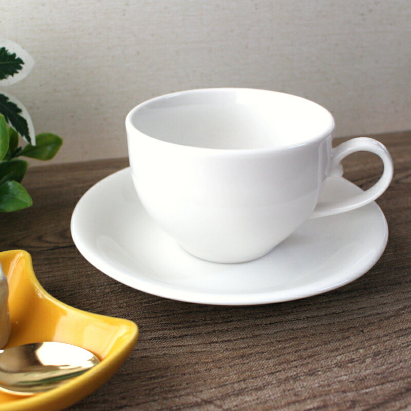 楽天市場】【アウトレット】ミルクホワイト コーヒーカップ＆ソーサー